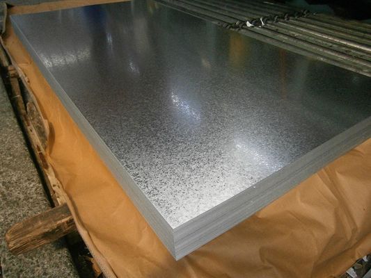 Zinkbeschichtung 30G/M2-600G/M2 Warmgetränktes Verzinktes Flachblechmetall mit Lack