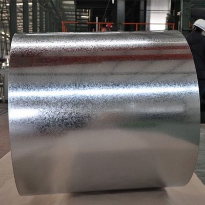 Null Spangel Galvanisierte Blech-Metall-Spulen Dehnung 18%-20%