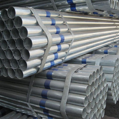 BS 1387 ASTM A53 Verzinkte Stahlrohr Gi Rohr Gerüst Zink 40-600 g/m2