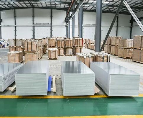 Dekorative Aluminium-Metallbleche Al-Mg-Si 6061 T6 6063 T651
